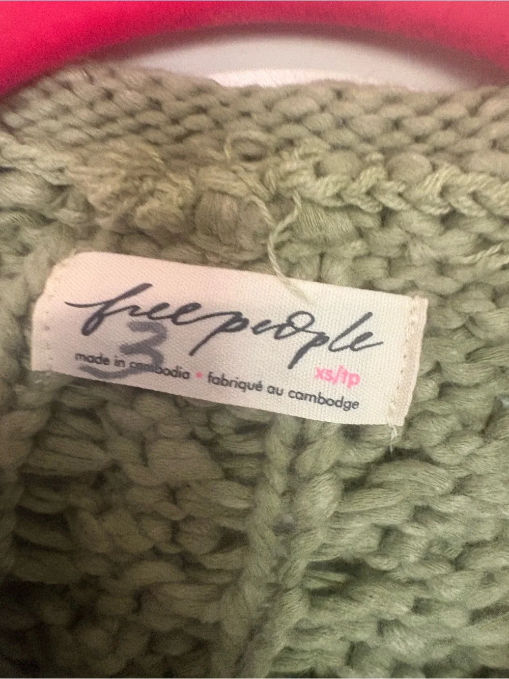 Free People nwt xs